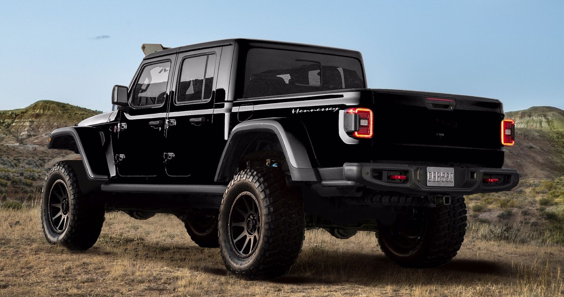 Say Hello To Hennessey's 1000-HP Hellcat-Powered Jeep Gladiator