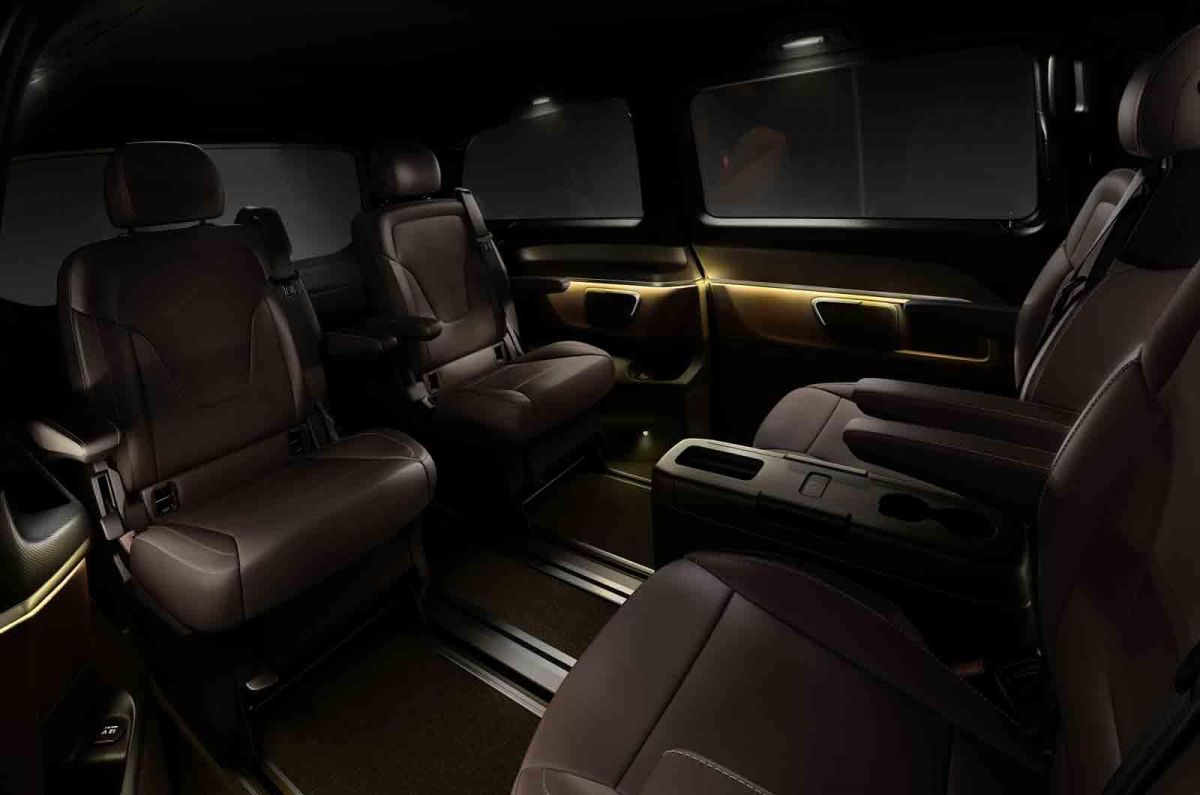 Mercedes Benz V Class W447 Interior Revealed