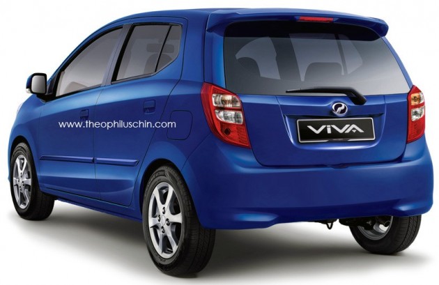 Perodua Viva successor rendered by Theophilus Chin
