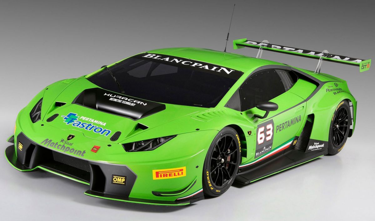 Lamborghini Huracan GT3 race car - Sant'Agata's first