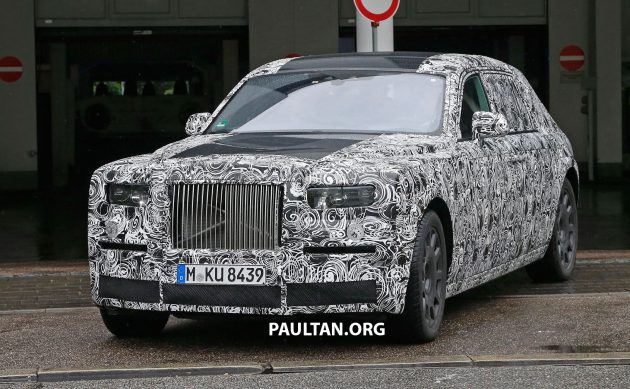 Spied 2017 Rolls Royce Phantom Including Interior