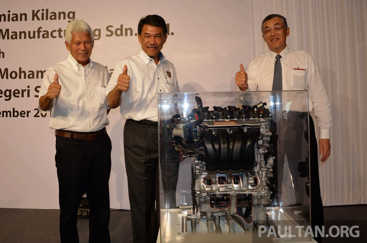 Kilang pengeluaran enjin Daihatsu-Perodua di Sendayan 