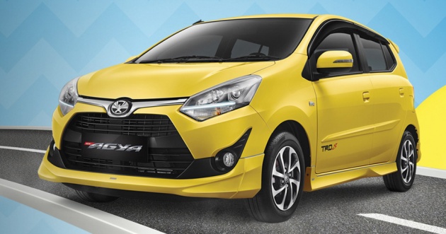 2017 Toyota Agya and Daihatsu Ayla facelift launched in 