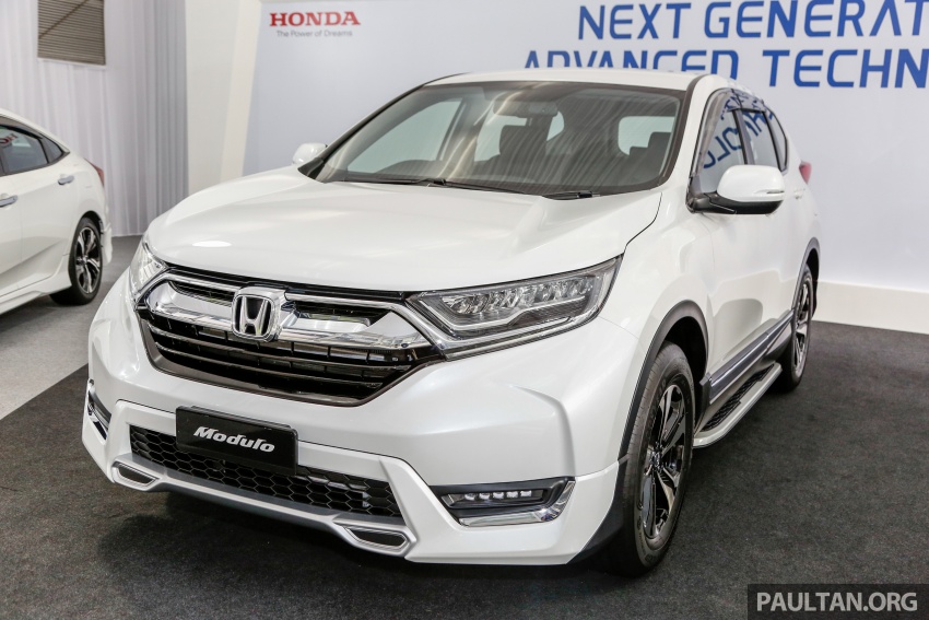 2017 Honda CRV launched in Malaysia three 1.5L Turbo