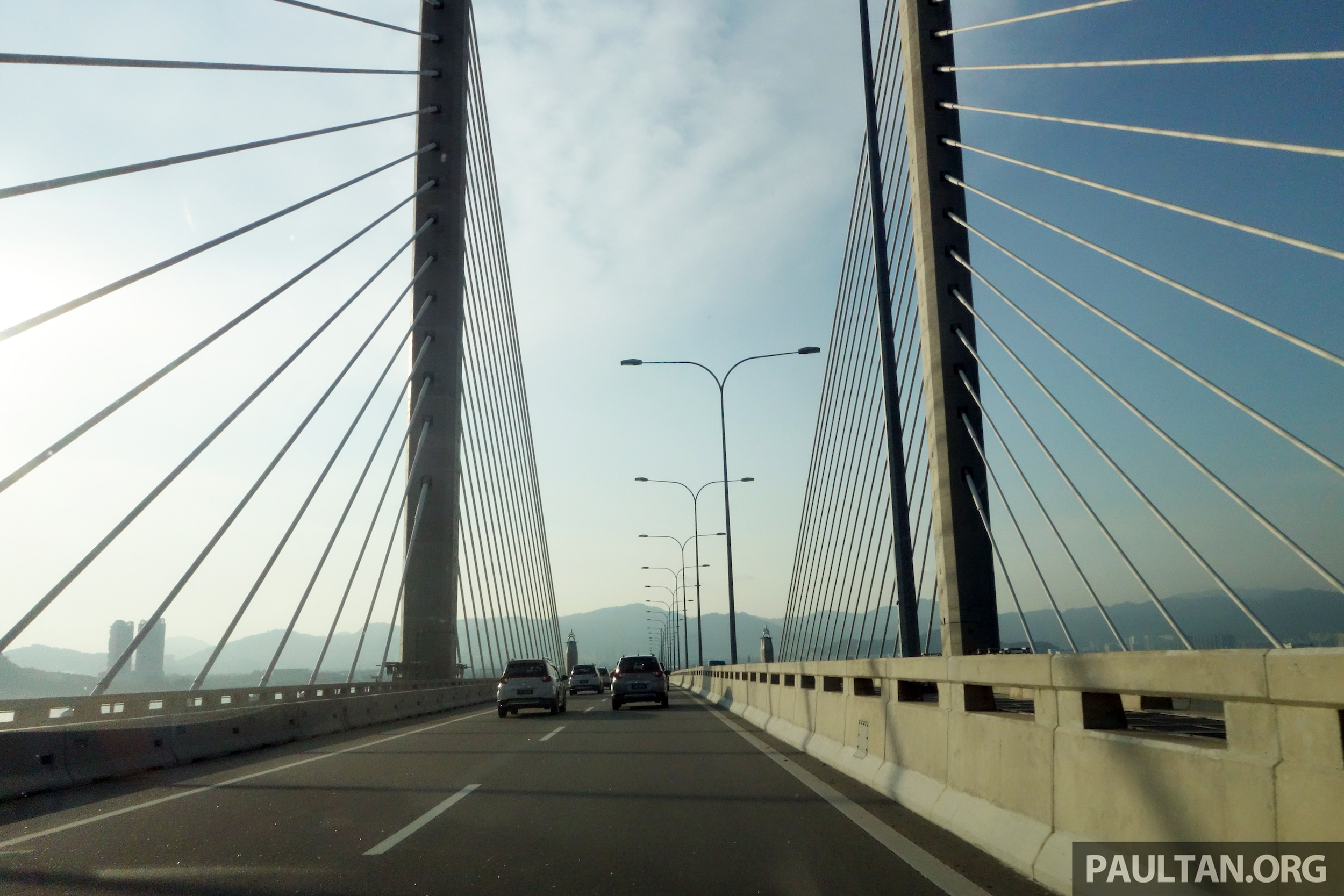 Penang bridge: one-year lane closure for maintenance