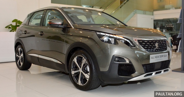 2017 Peugeot 3008 Suv In Malaysia 1 6 Litre Turbo Engine 165 Hp