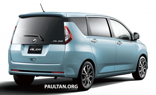 New Perodua Alza rendered on Daihatsu Mira e:S body