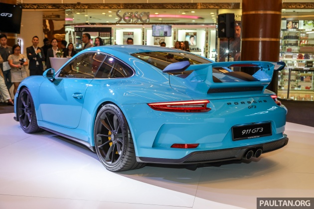 Porsche 911 Gt3 Launched In Malaysia From Rm17m