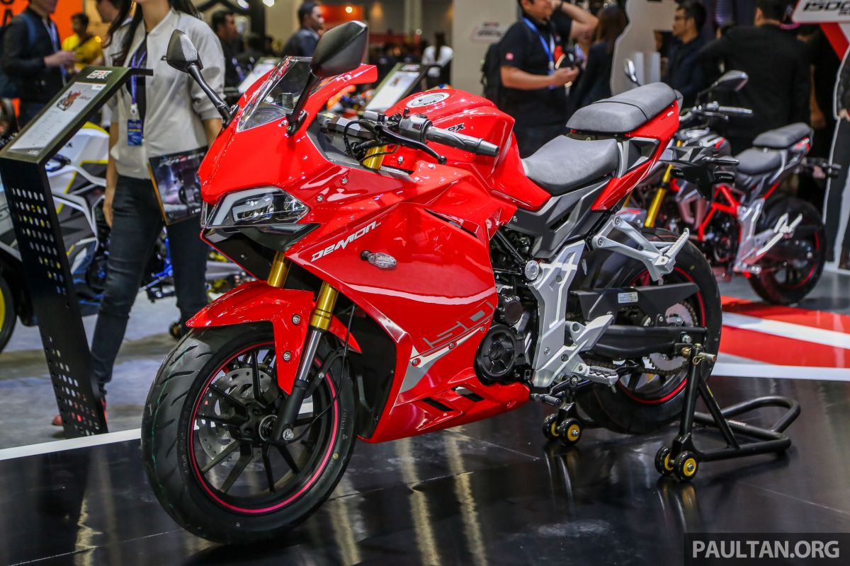 GALLERY: GPX Racing Demon 150GR, 150GN and Gentleman 200 - in Malaysia ...