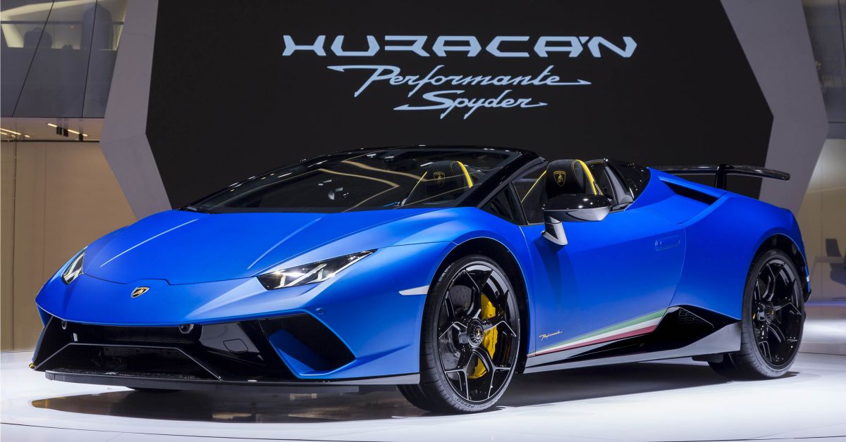 Lamborghini Huracan Performante Spyder revealed - paultan.org