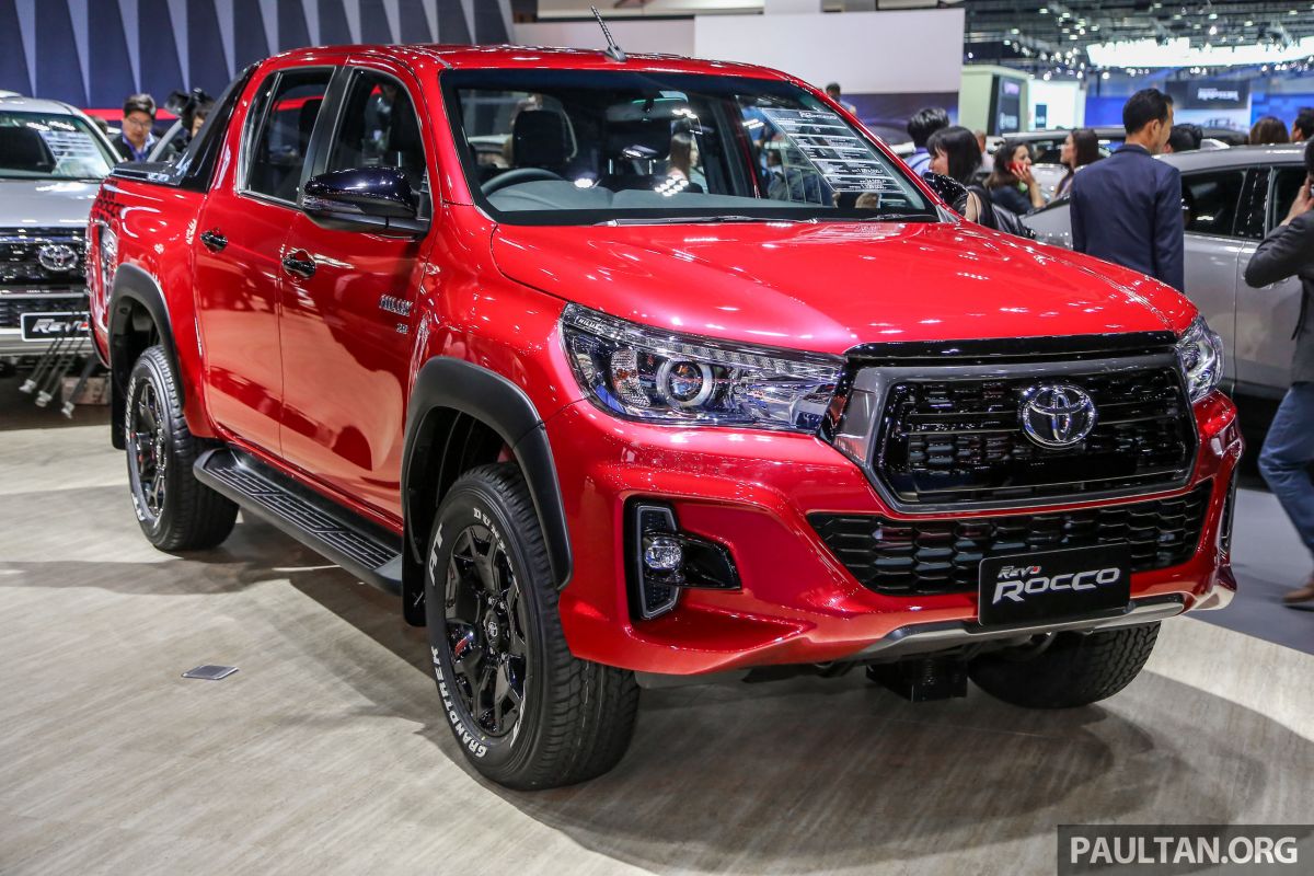Thai Toyota Hilux Revo Rocco now available as a 2.4L - paultan.org