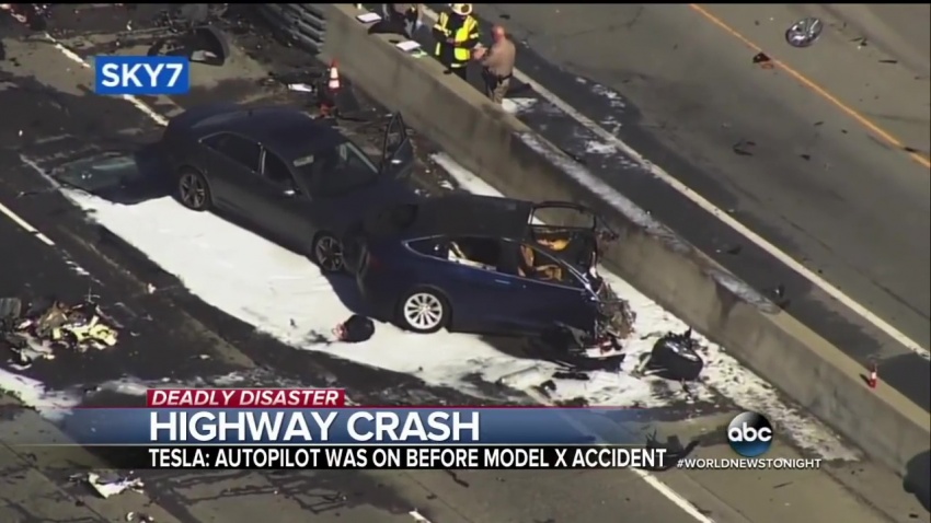 tesla blames driver of model x in fatal autopilot crash