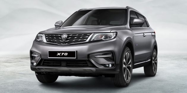 2018 Proton X70 SUV - official details finally released!