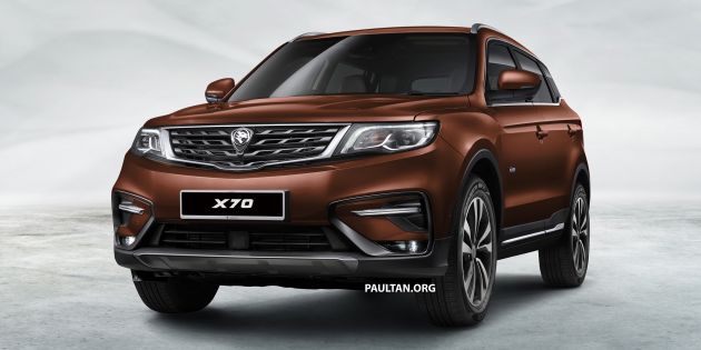 Proton X70 Suv Exterior Paint And Interior Colours