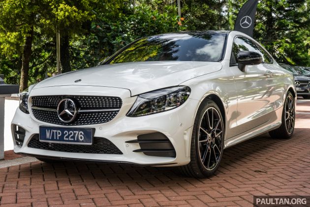 C205 Mercedes Benz C Class Coupe Facelift Debuts In Malaysia