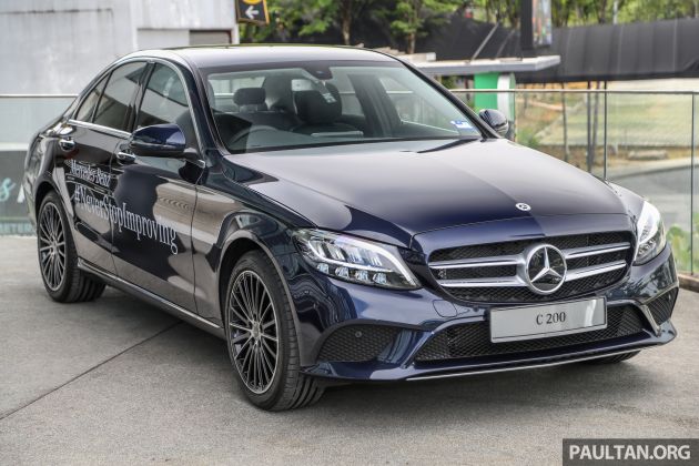 W205 Mercedes Benz C Class Facelift Now In Malaysia C200