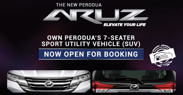 Perodua Aruz SUV price announced - RM72k to RM77k 