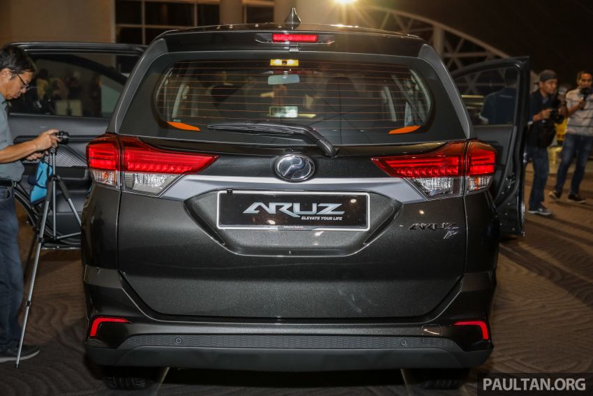 2019 Perodua Aruz SUV launched in Malaysia – seven seats 