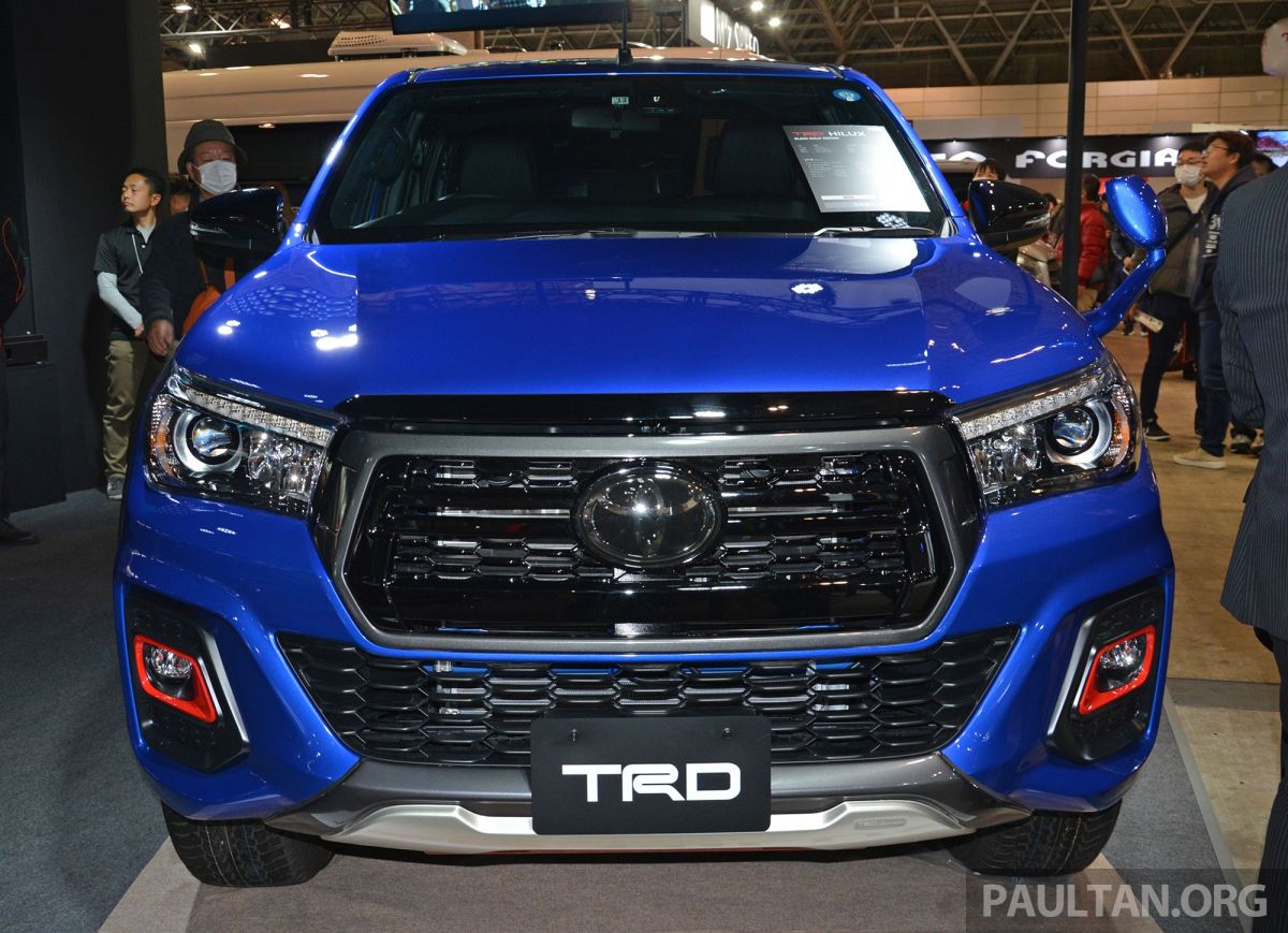  TAS 2019 Toyota Hilux Black Rally Edition previewed Paul 