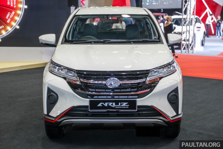 Perodua Aruz SUV new GearUp accessories – front and rear 