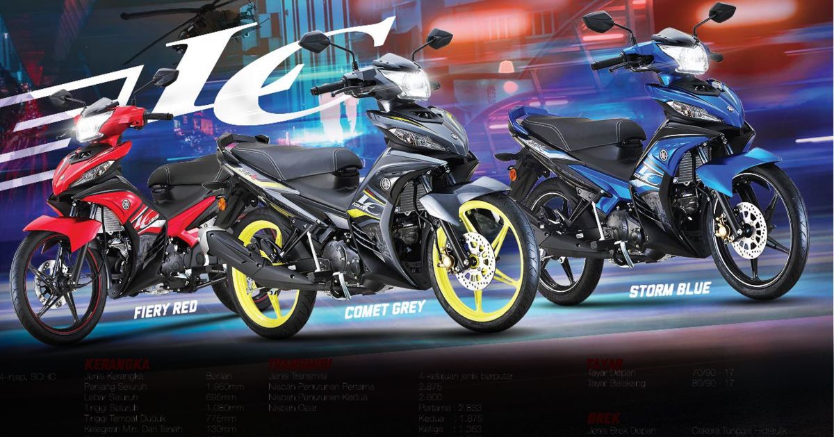2022 Yamaha 135LC on sale in Malaysia RM6 868