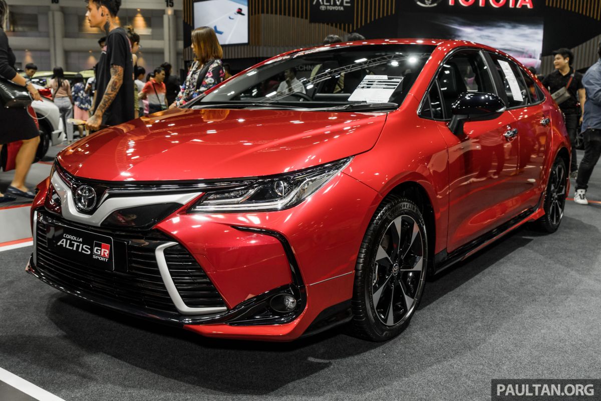 GALLERY: 2019 Toyota Corolla Altis GR Sport on show at Thailand Motor ...