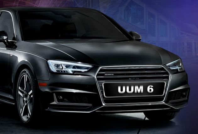 UUM series car plate number