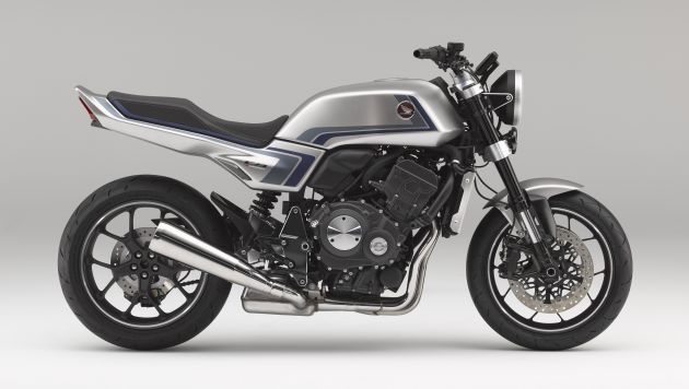 Honda CB-F Concept debuts - 999 cc retro naked bike 