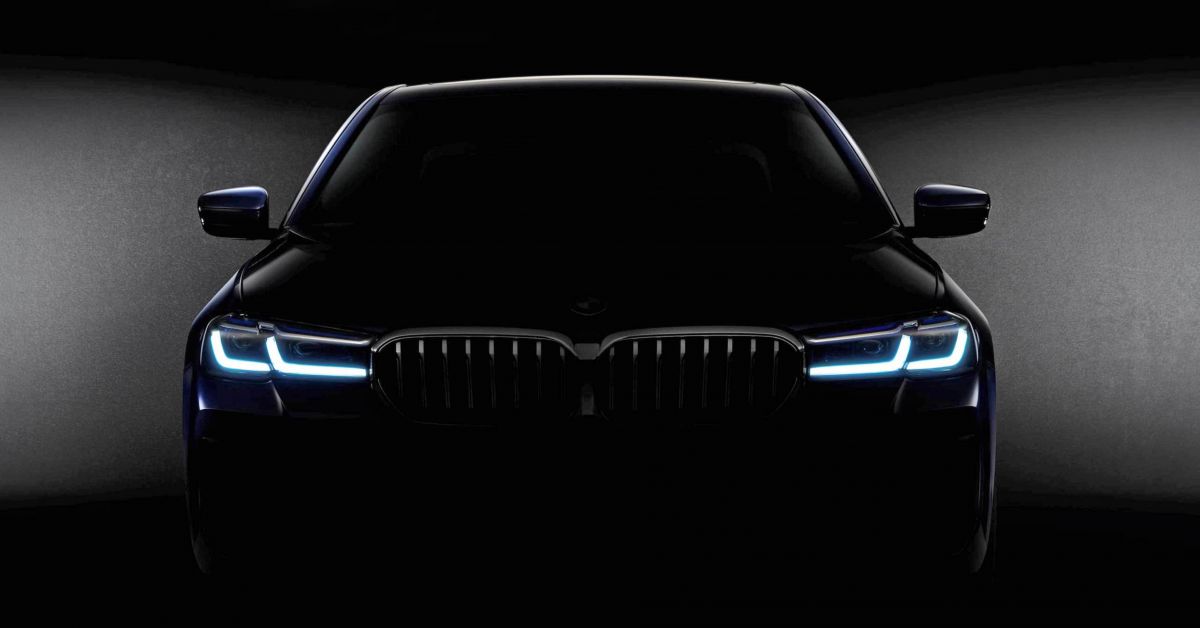 2021 G30 BMW 5 Series LCI teased ahead of debut