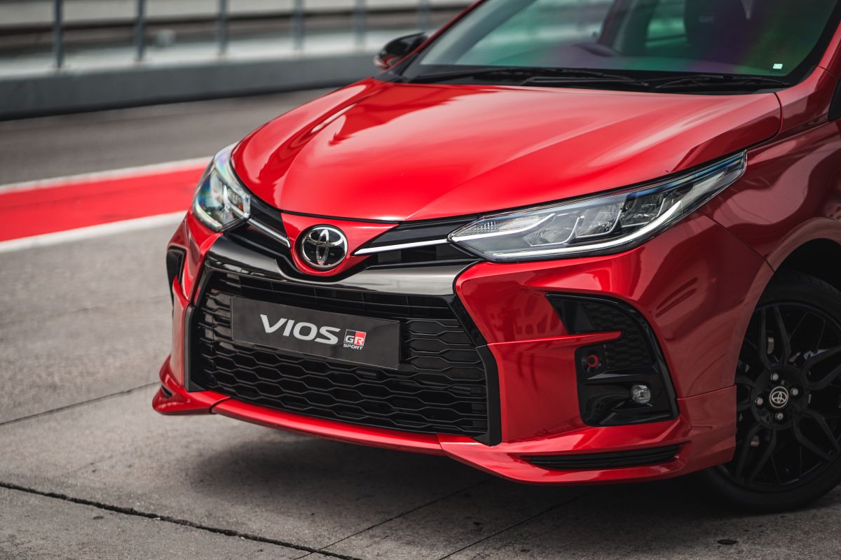 Toyota Vios GR-S launched - sporty variant with "10-speed" CVT, sports ...