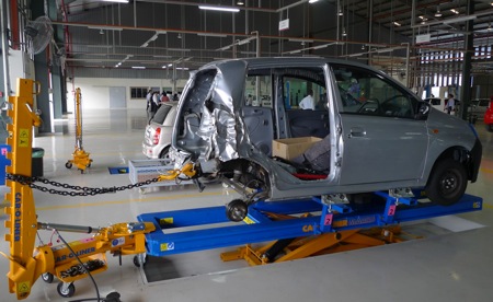 Perodua launched its first Body & Paint Hub, Myvi 