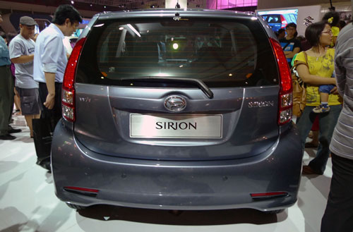 Daihatsu Sirion launched at IIMS - it's a Perodua Myvi!