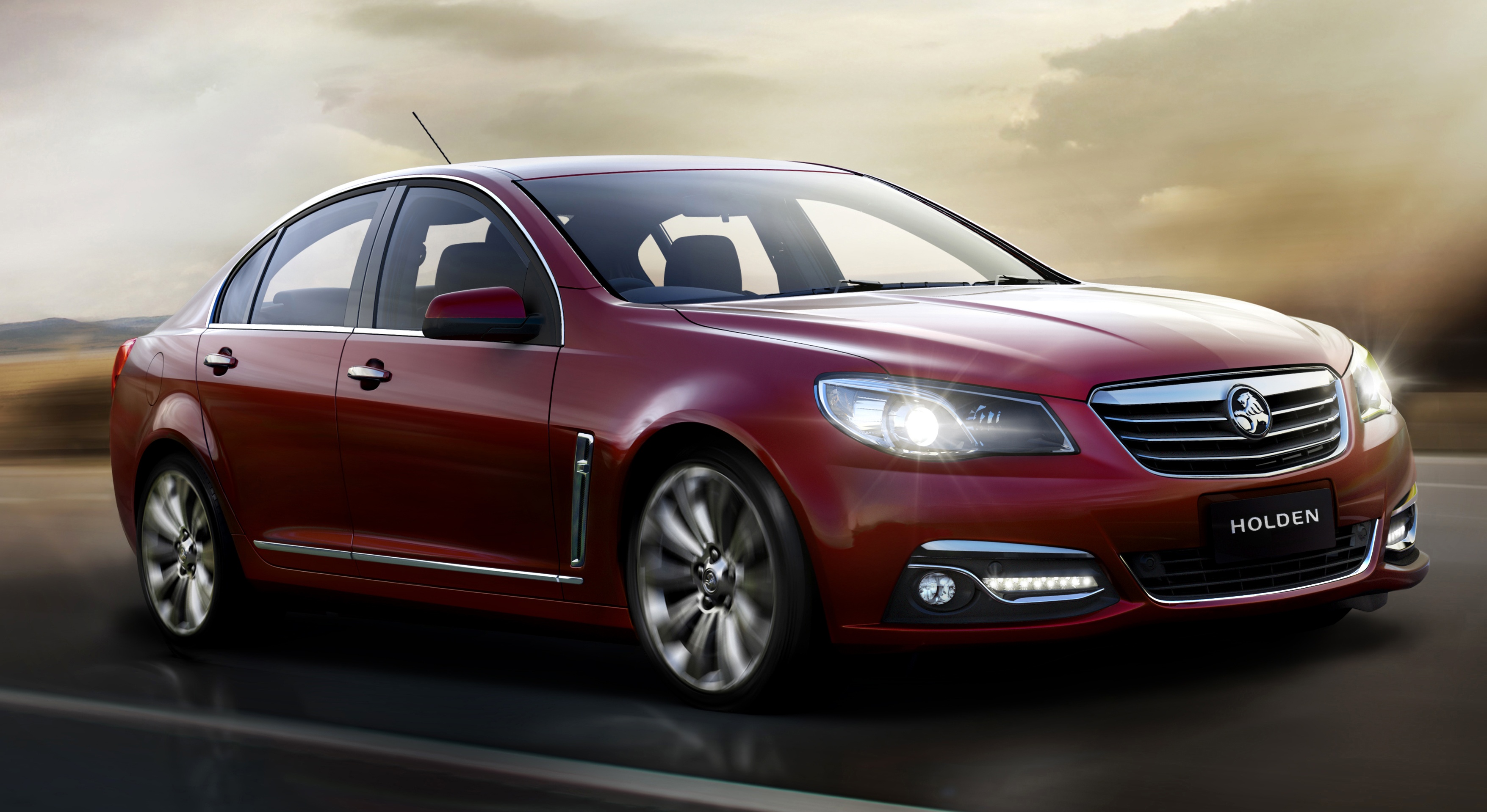 Holden Calais V previewing the new VF Commodore